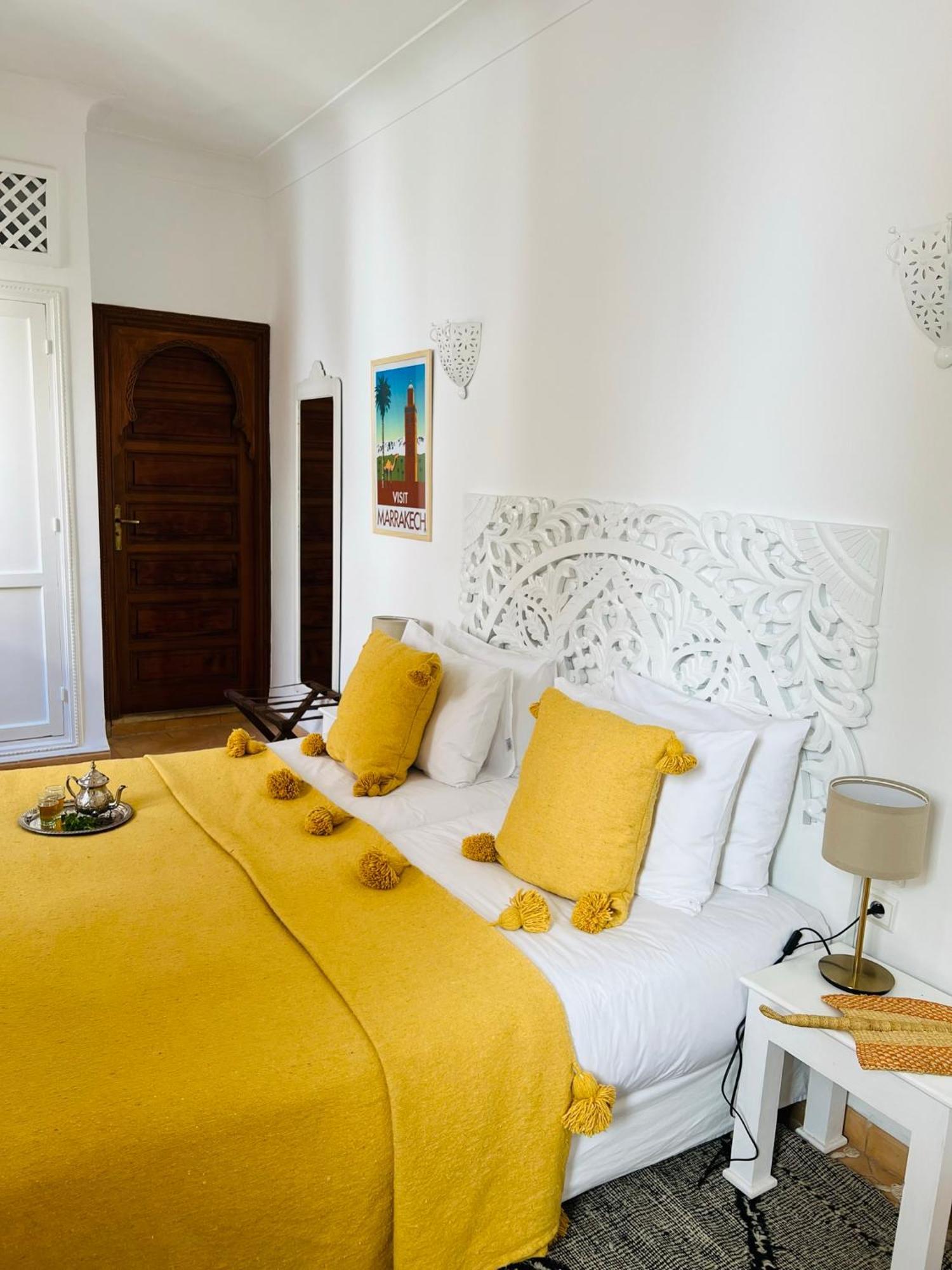 Riad Prive Sadaka Bassin Rooftop Marrakesh Bagian luar foto