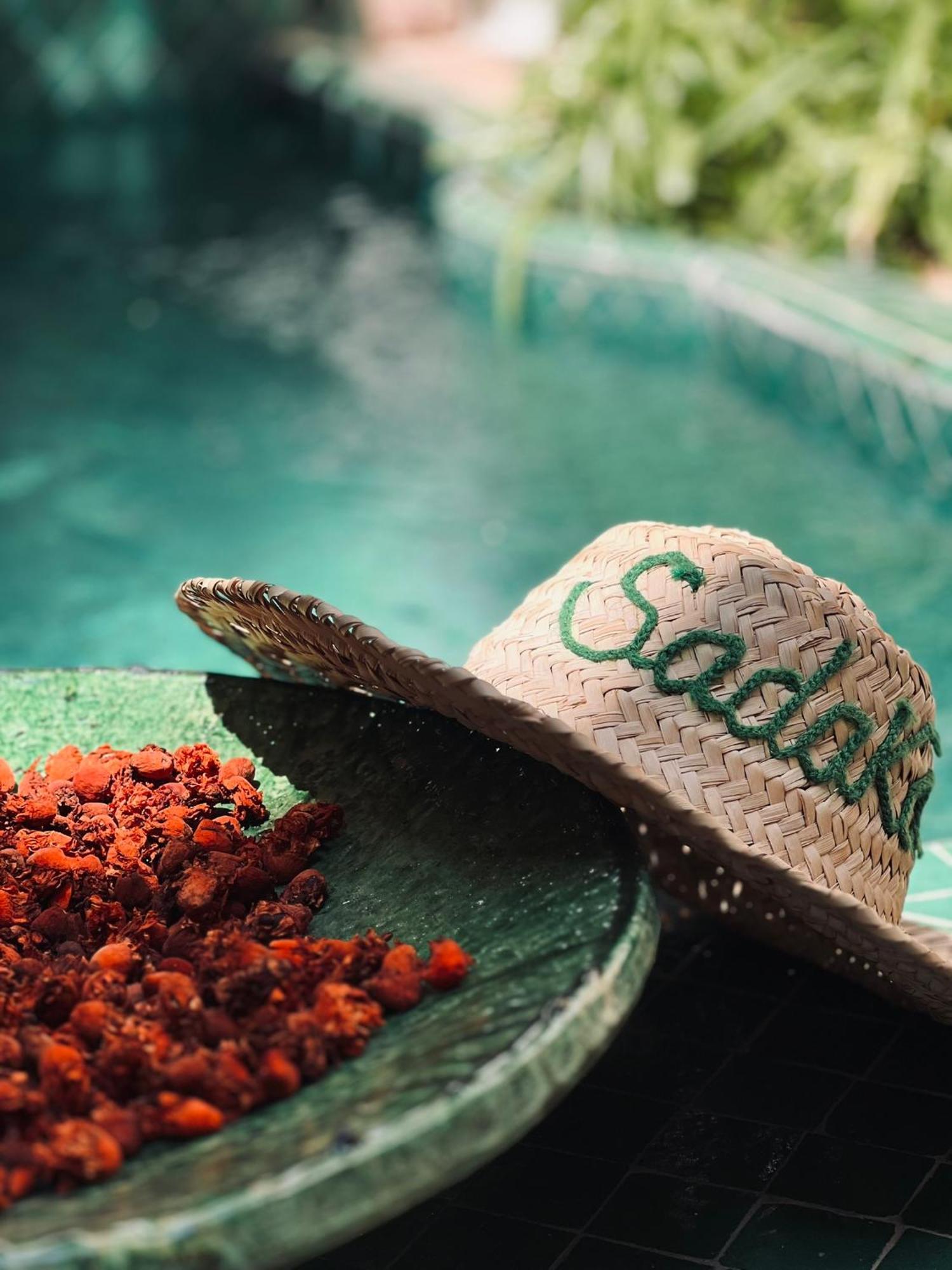 Riad Prive Sadaka Bassin Rooftop Marrakesh Bagian luar foto