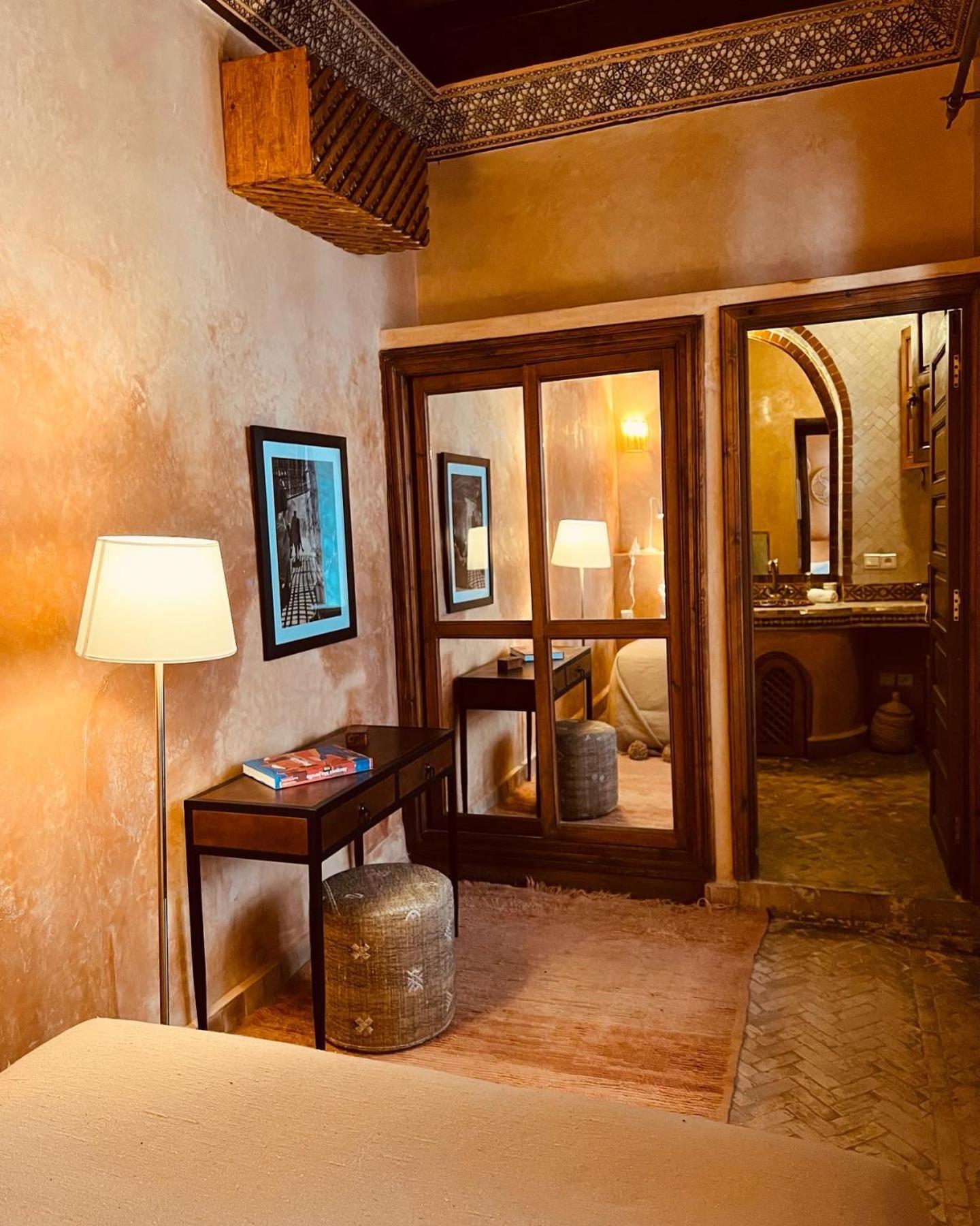 Riad Prive Sadaka Bassin Rooftop Marrakesh Bagian luar foto