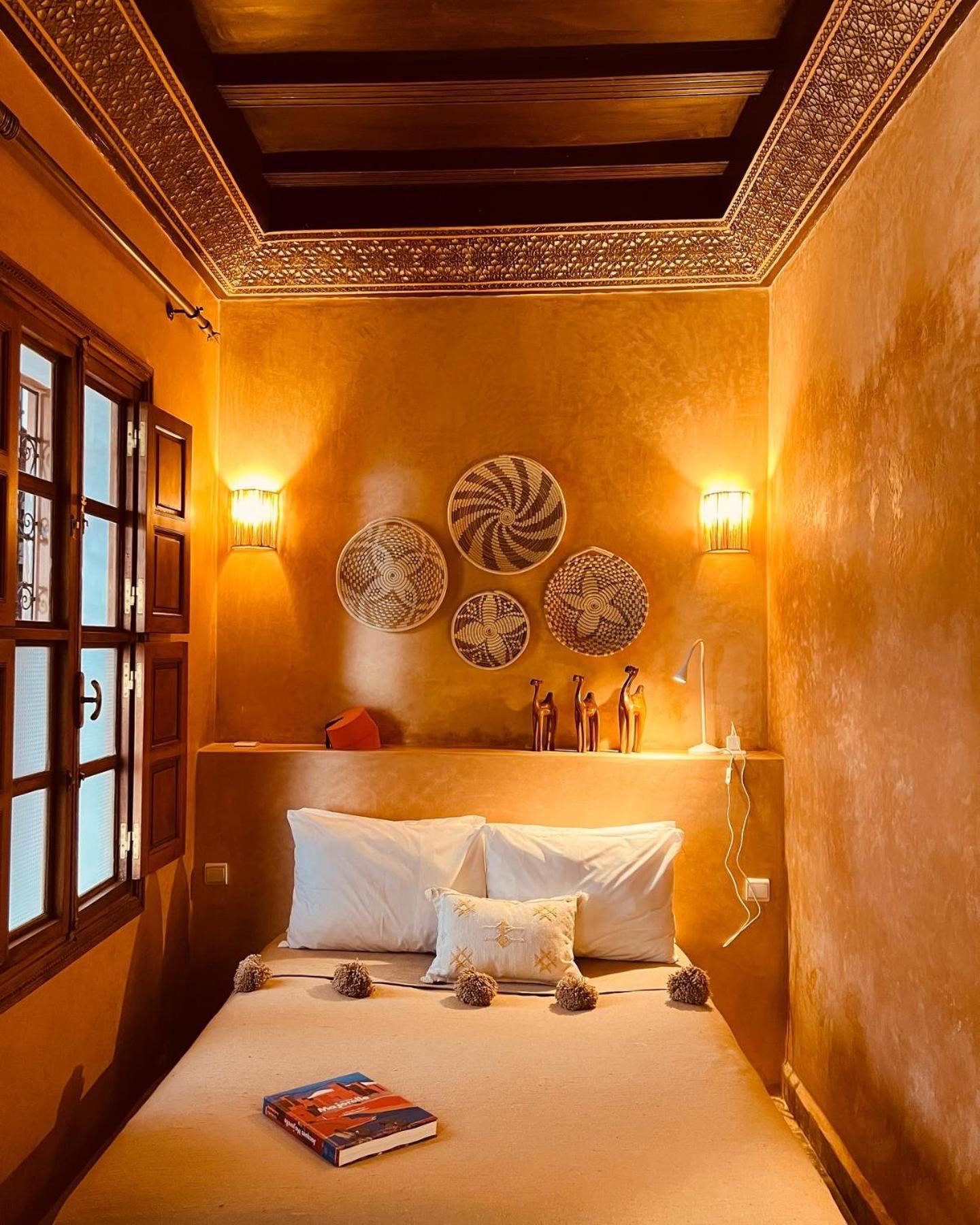 Riad Prive Sadaka Bassin Rooftop Marrakesh Bagian luar foto
