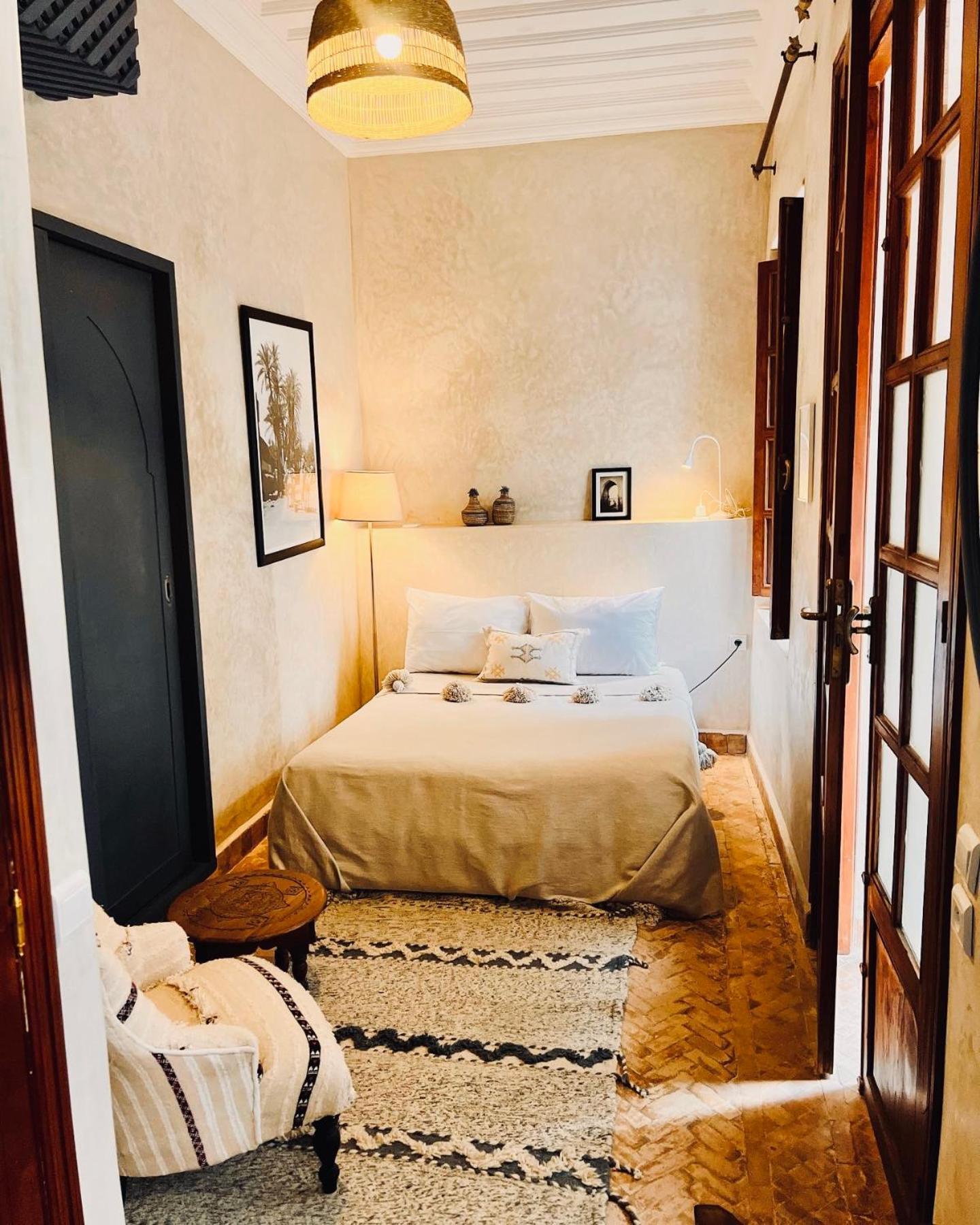 Riad Prive Sadaka Bassin Rooftop Marrakesh Bagian luar foto