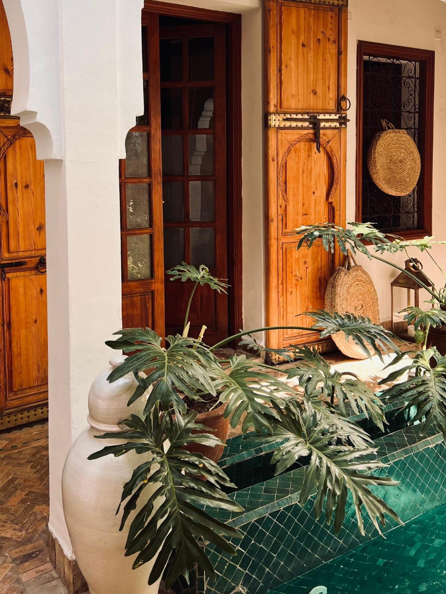 Riad Prive Sadaka Bassin Rooftop Marrakesh Bagian luar foto